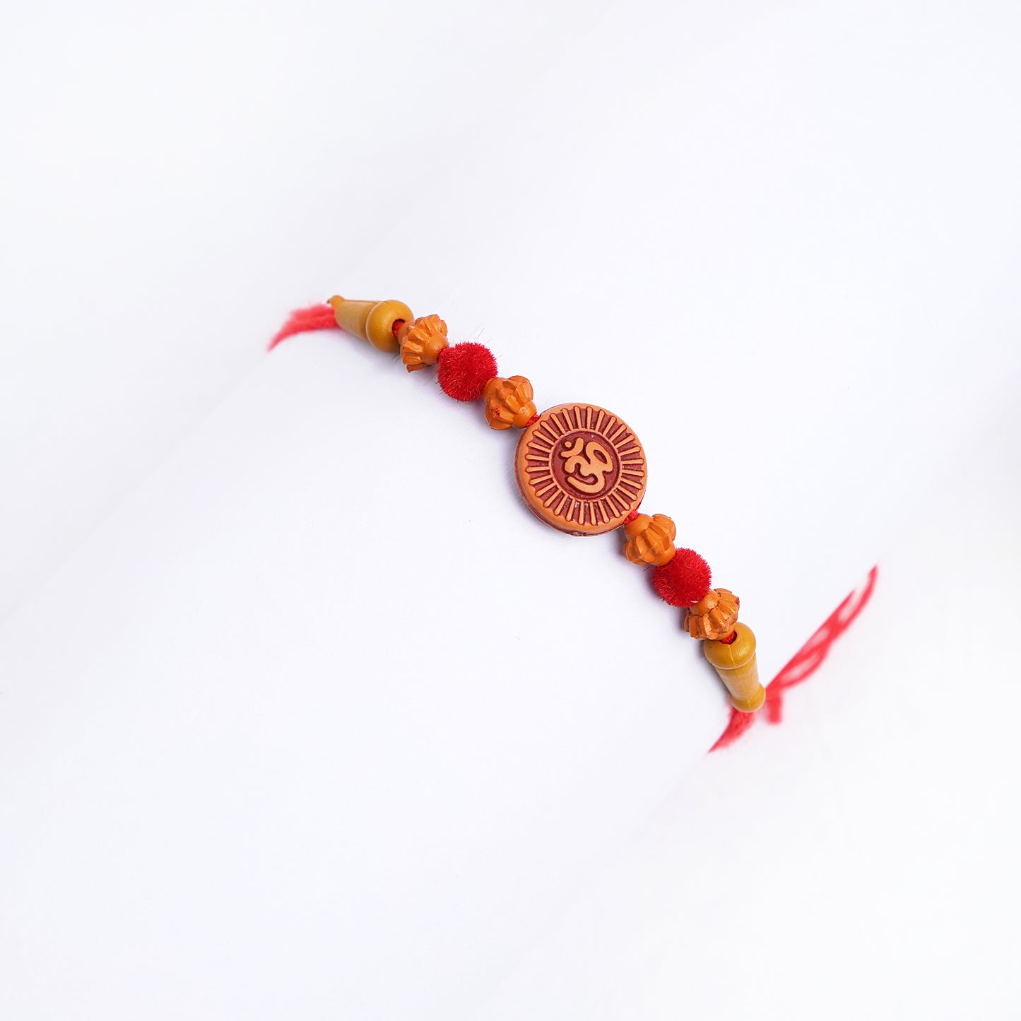 Set of 3 OM Traditional Rakhi for Brother Perfect Raksha Bandhan Gift for Brother with Complimentary Roli Chawal