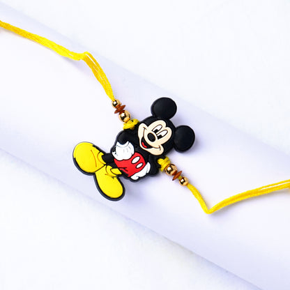 Mickey Mouse Rakhi for Kids Perfect Brothers Bonding Gift with Mickey Mouse Rakhi for Brother