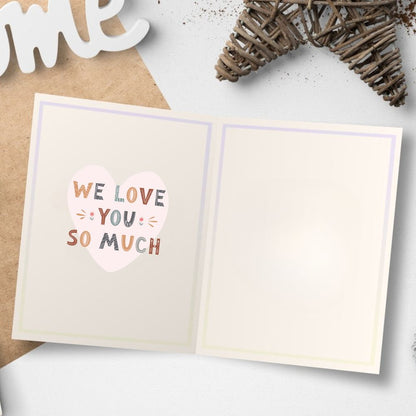 Valentine’s Day Greeting Card with Custom Message – A Special Gift for Loved Ones