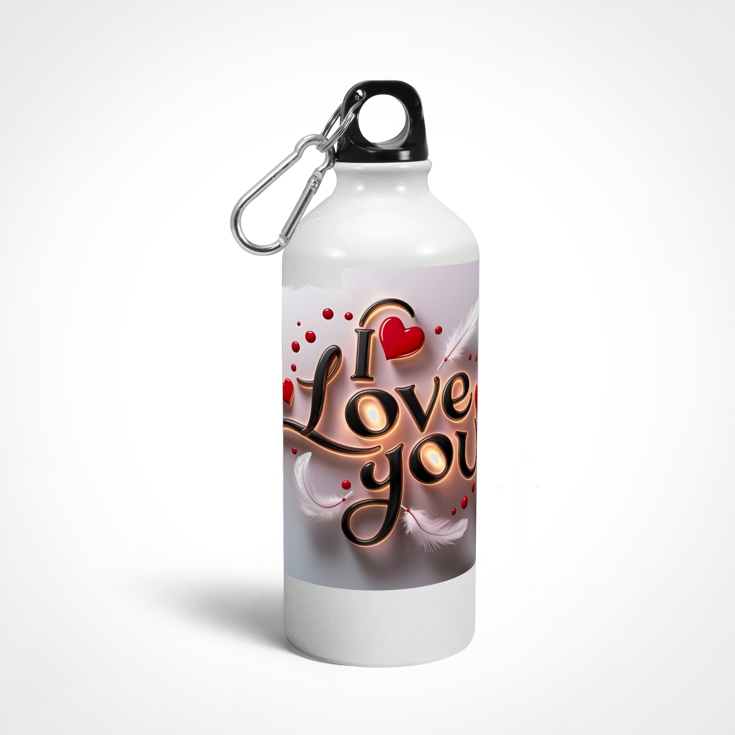 I Love You Printed Sipper Bottle