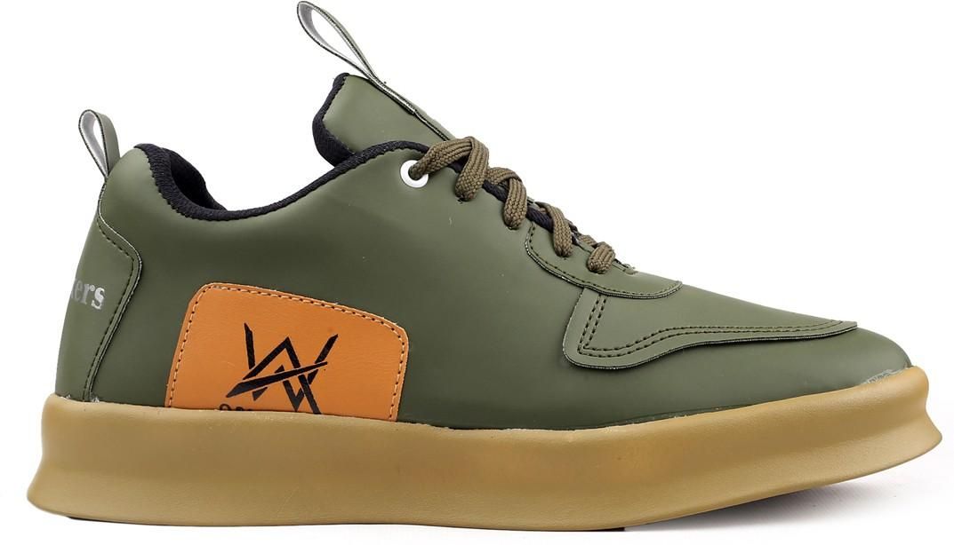 Woakers Green Men's Casual Sneakers